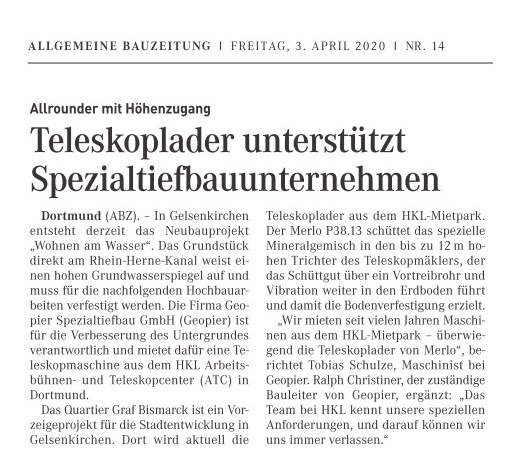 HKL Pressemitteilung Maerz 2020