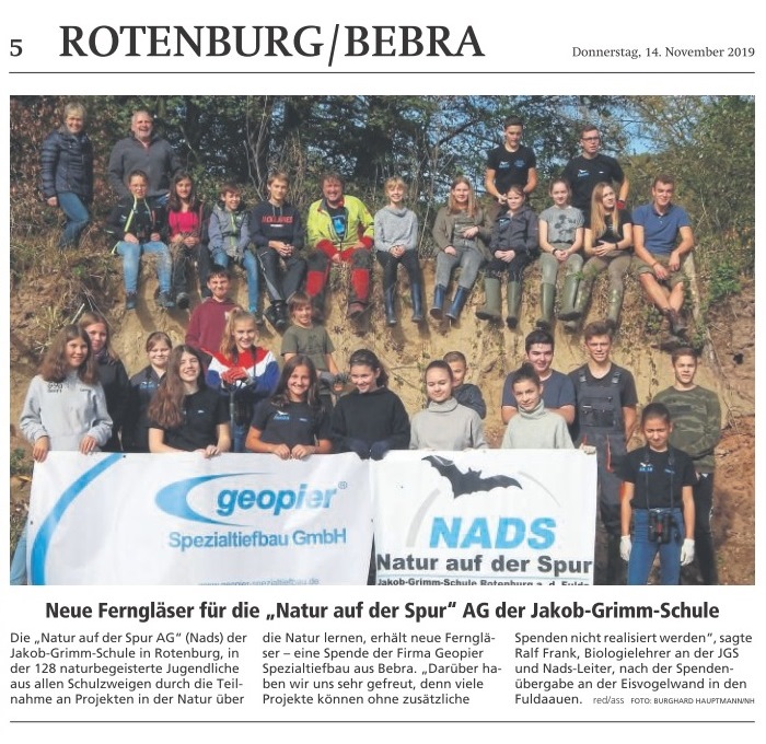 Geopier meets NADS Jakob-Grimm-Schule Rotenburg