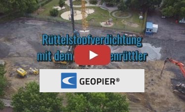 Rüttelstopfverdichtung mit dem Schleusenrüttler